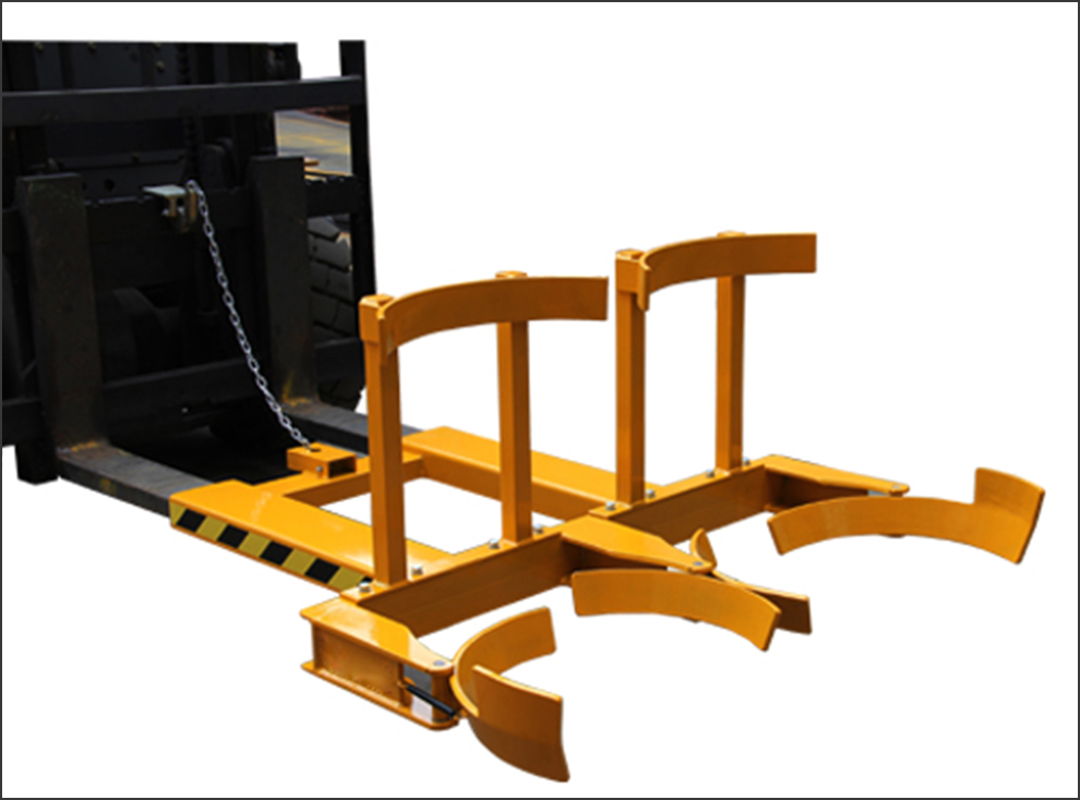 DG400 forklift mounted drum grab